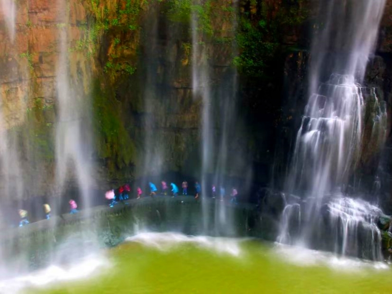 三峽大瀑布高空覽瀑