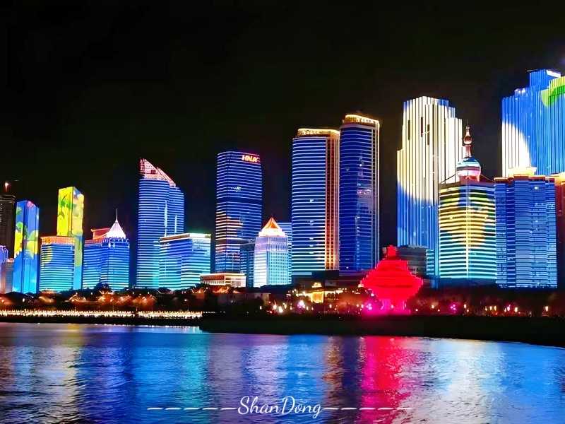 青島五四廣場夜景_副本