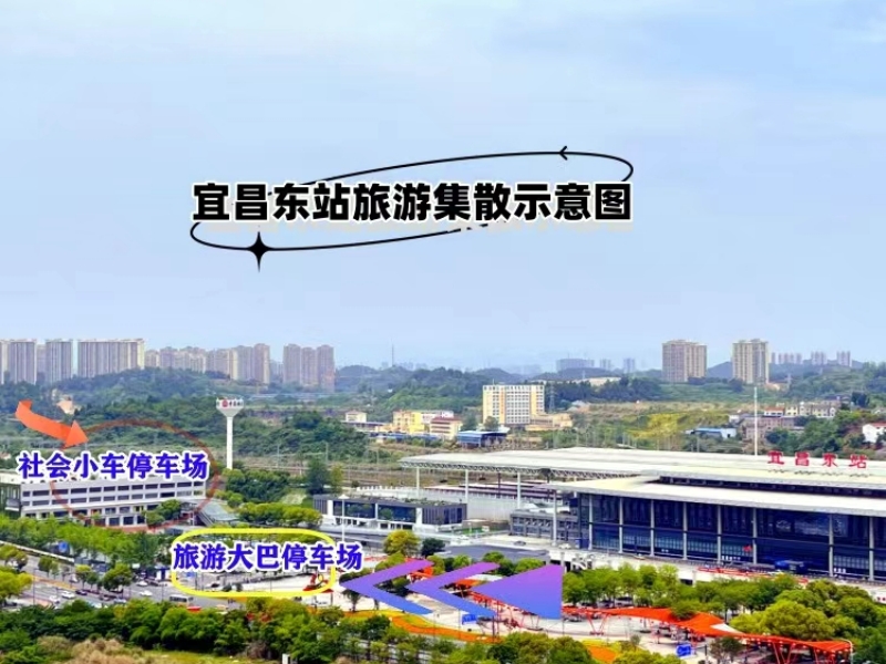 宜昌東站集合點