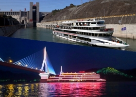 宜昌夜游長江+三峽大壩+升船機二日游跟團游